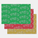 Search for red and silver christmas wrapping paper Pattern