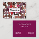 Search for chocolate business cards Professional