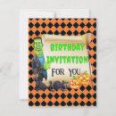 Search for frankenstein halloween invitations Cute