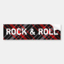 Search for rock roll bumper stickers Black