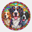 Search for puppy with glasses stickers Dog lover