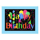 Search for colorful balloons posters Happy birthday