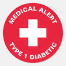 Search for red alert stickers Medical