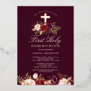 Search for foil first communion invitations Girl