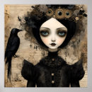 Search for gothic collage art Raven