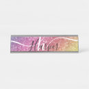 Search for glitter name plates Rainbow