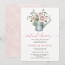 Search for virtual shower invitations Watercolor floral