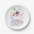 Search for frosty the snowman plates Snowflakes