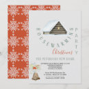 Search for winter housewarming party invitations Cabin