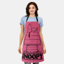 Search for vintage style aprons Peanuts