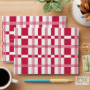 Search for red white gingham envelopes Pattern
