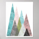 Search for pink abstract posters Mountains