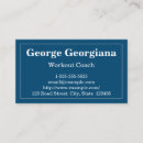 Search for fitness business cards Simple
