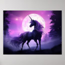 Search for black unicorn art Purple