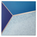 Search for gold and navy blue tiles Modern