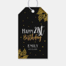 Search for 21st birthday gift tags Elegant