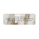 Search for white and gold wedding return address labels Luxury