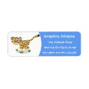 Search for big cat return address labels Cheetah