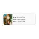 Search for walking return address labels Santa claus