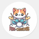 Search for cat pun stickers Funny