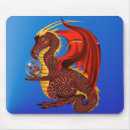 Search for red dragon mousepads Fantasy