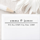 Search for bride and groom return address labels Simple