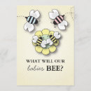 Search for bumble bee gender reveal invitations Cute