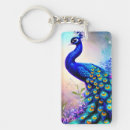 Search for peacocks key rings Fantasy