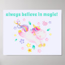 Search for unicorn believe in magic posters Cute