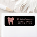 Search for tooth return address labels Hygienist