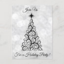 Search for bokeh christmas invitations White