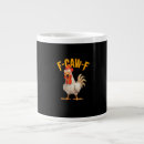 Search for chicken puns mugs F caw f