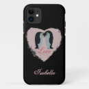 Search for love bird iphone cases Black