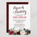 Search for marsala navy bridal shower invitations Rustic