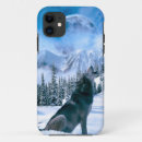 Search for winter forest iphone cases Moon