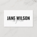 Search for chic business cards Luxury