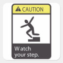 Search for watch your stickers Warning