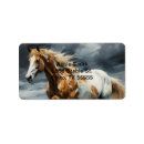 Search for paint horse return address labels Equine