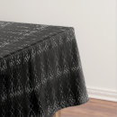Search for black silver tablecloths Chic
