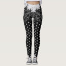 Search for posh leggings Black and white
