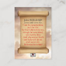 Search for gospel business cards Scripture