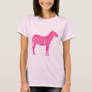 Search for zebra and pink tshirts Stripes