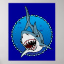 Search for shark attacks posters Marine