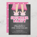 Search for pajamas birthday invitations Pink
