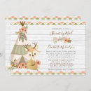 Search for teepee baby girl shower invitations Cute