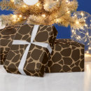 Search for giraffe print wrapping paper Brown