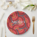 Search for retro christmas plates Red