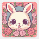 Search for kawaii bunnies stickers Pink