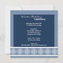 Search for snowflakes seasonal invitations Wonderland