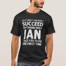 Search for ian name tshirts Cool